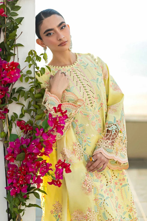 Akbar Aslam Embroidered Lawn Suit Lunetta