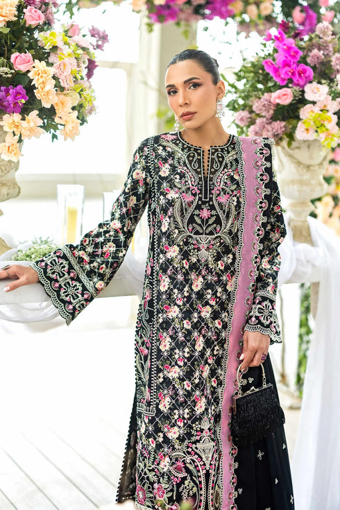 Akbar Aslam Embroidered Lawn Suit Midnora