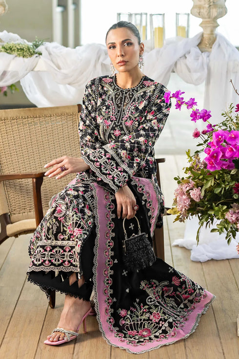 Akbar Aslam Embroidered Lawn Suit Midnora