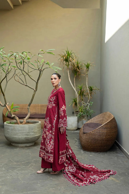 Akbar Aslam Embroidered Lawn Suit Maryvn