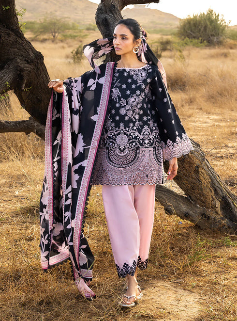 Zainab Chotani Embroidered Jacquard Suit Lyara 09