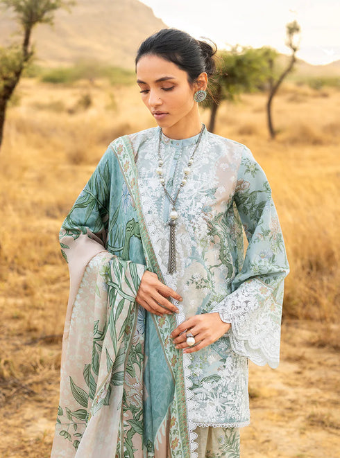 Zainab Chotani Embroidered Jacquard Suit Liyana 08