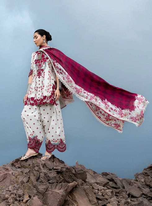 Zainab Chotani Embroidered Jacquard Suit Rivya 14