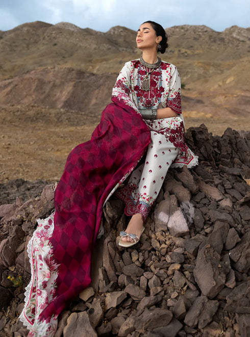 Zainab Chotani Embroidered Jacquard Suit Rivya 14