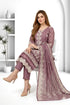 Attire Designer Embroidered Linen 3PC Suit AD-22