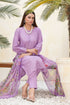 Dynia's By Bin Saeed Embroidered Chickenkari Lawn Suit BS-106