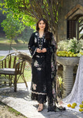 Elaf Embroiderd Lawn Suit ELY-2B MIDNIGHT BLOSSOM