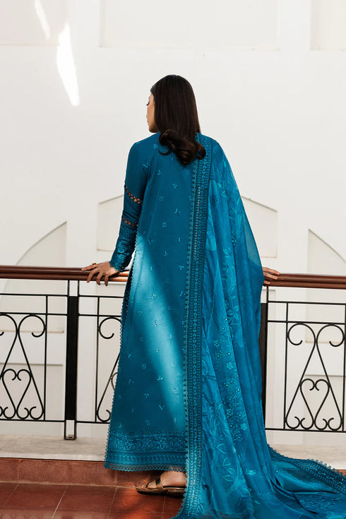 Emaan Adeel Embroidered Lawn Suit FLORAISON