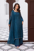 Gulaal Embroidered Chiffon Suit Mist
