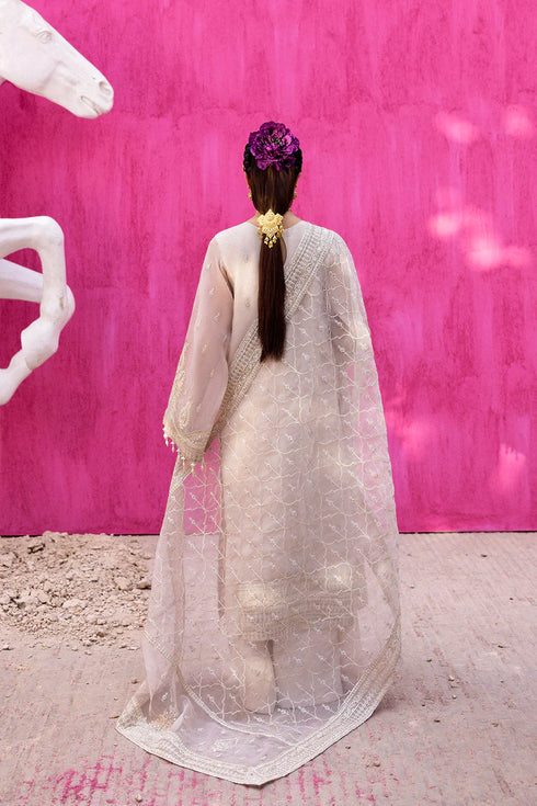 Eman Adeel Embroidered Organza Suit LUMESSE
