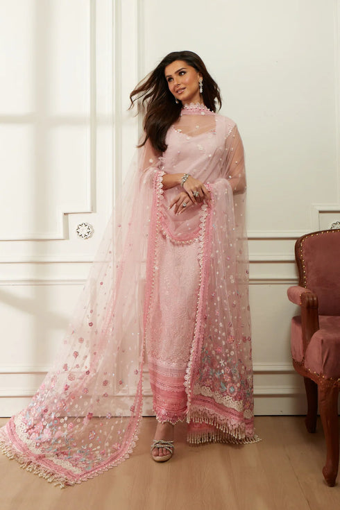 Sobia Nazir Embroidered Luxury Lawn suit Design 7B