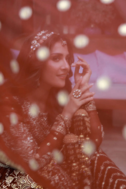 Gulmina Embroidered Chiffon Suit Eshaal