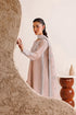 Farasha Embroidered Chiffon Suit Warm Lume