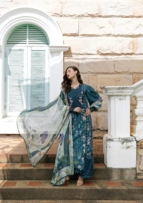 Elaf Digital Printed Lawn Suit ESA-5A OCEANA VEIL