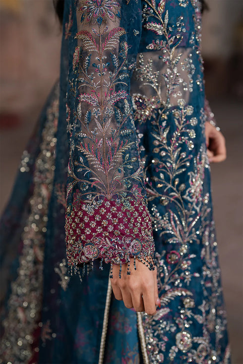 Iznik Embroidered Chiffon 3 Piece Suit ILC-03