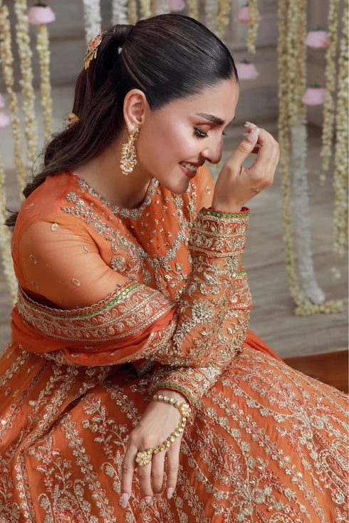 Gulmina Embroidered Chiffon Suit Anaya