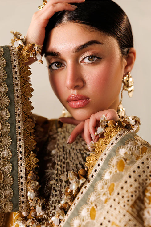 BAROQUE EMBROIDERED LAWN EL26-D07