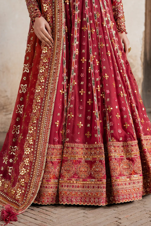 Iznik Embroidered Silk 3 Piece Suit ILC-07