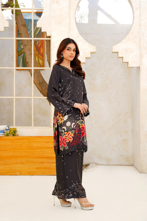 Attire Designer Digital Printed Silk 2PC Suit AD-05