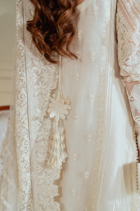 Baroque Embroidered Chiffon 3 piece suit CH13-02