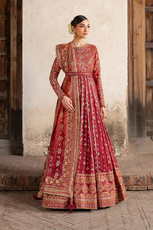 Iznik Embroidered Silk 3 Piece Suit ILC-07