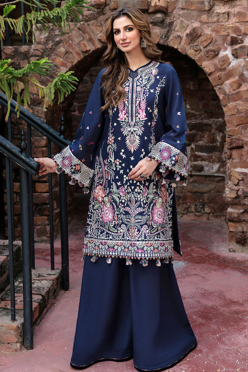 Jazmin Embroidered Khaddar 3 Piece suit DW23-D6