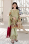 Allys Embroidered Cotton 3 Piece Suit Al-427