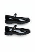 Girls' Back to School Black Mary Jane Shoes - G 79