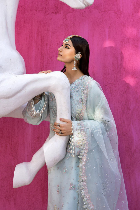 Eman Adeel Embroidered Organza Suit CEALINA
