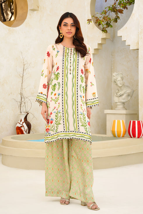 Attire Designer Digital Printed Silk 2PC Suit AD-02