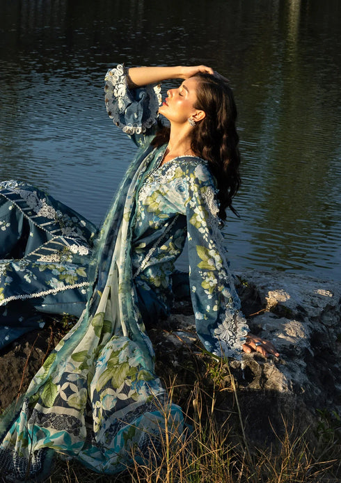 Elaf Digital Printed Lawn Suit ESA-7B SEA ENCHANTRESS