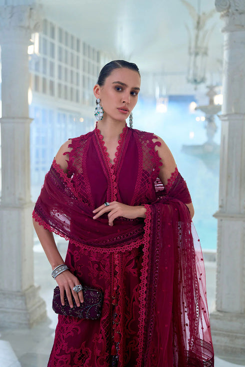 Sobia Nazir Embroidered Luxury Lawn suit Design 5A