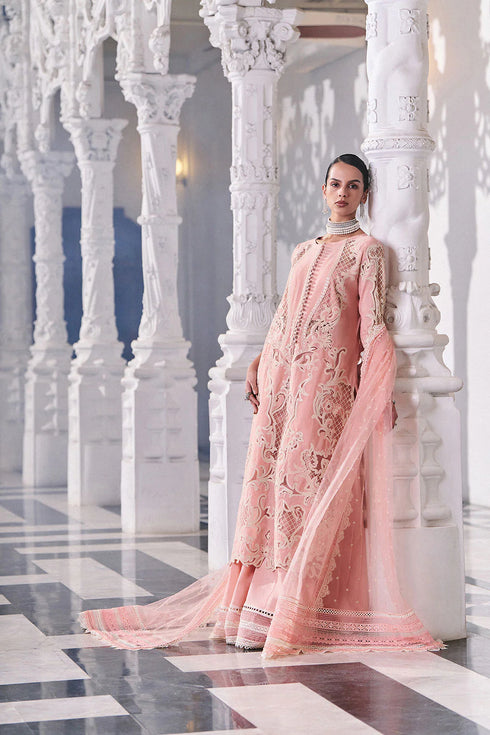 Sobia Nazir Embroidered Luxury Lawn suit Design 5B