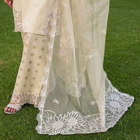 Zahra Rubab Embroidered Cotton Suit ZR-2533 | SAPPHIRE