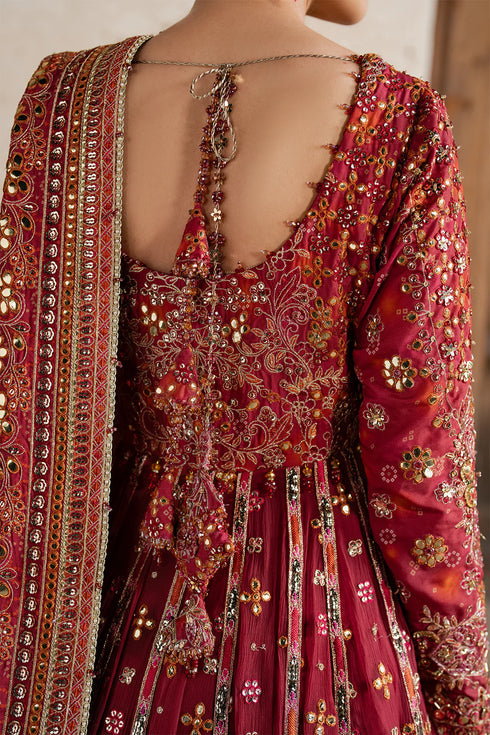 Iznik Embroidered Silk 3 Piece Suit ILC-07