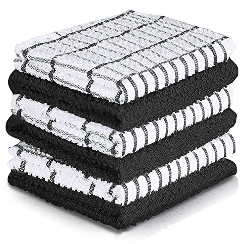 Tea Towels Egyptian Cotton, Super Absorbent Kitchen Towels, 40 x 70CM