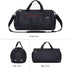 35L Gym Bag with Shoes Compartment and Wet Pocket