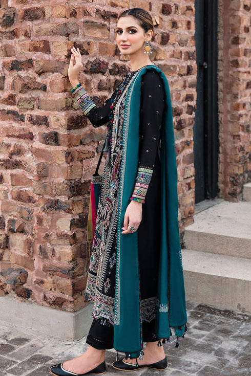 Jazmin Embroidered Khaddar 3 Piece suit DW23-D8