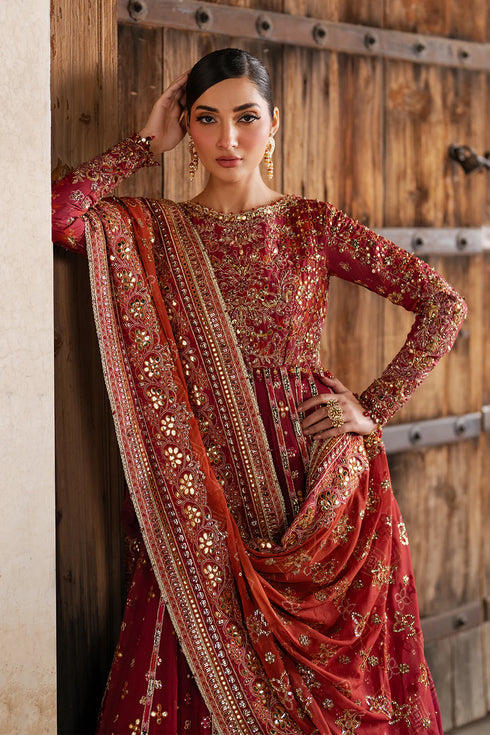 Iznik Embroidered Silk 3 Piece Suit ILC-07