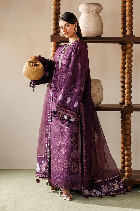 BAROQUE EMBROIDERED LAWN EL26-D02