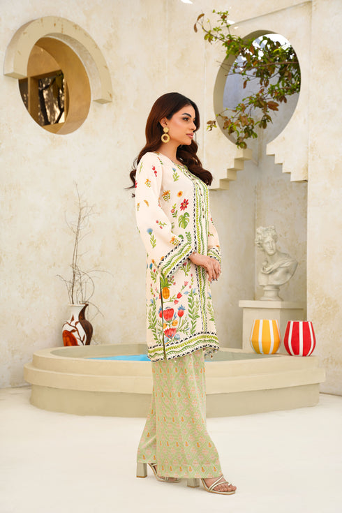 Attire Designer Digital Printed Silk 2PC Suit AD-02