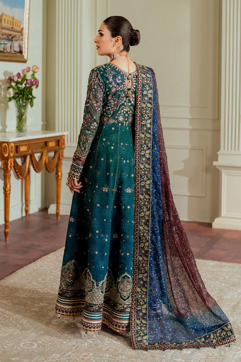 Baroque Embroidered Chiffon 3 piece suit CH13-03