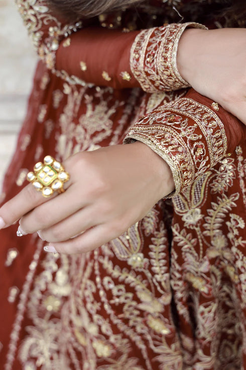 Gulmina Embroidered Chiffon Suit Eshaal