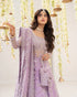 Faiza Saqlain Embroidered Net Suit Pinar