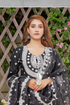 UB Fashion Embroidered Cotton 3 Piece Suit UB-105
