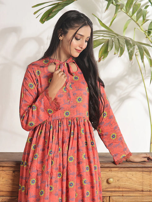 Raqsam Cambric Frock RFC-V-1-06