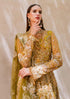 Elaf Embroidered Net 3 Piece EEB-05 HENNA