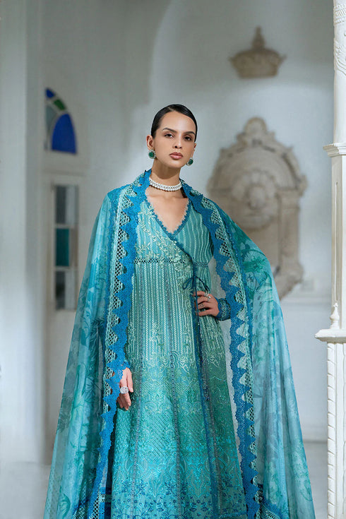 Sobia Nazir Embroidered Luxury Lawn suit Design 6A