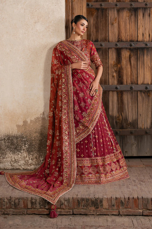 Iznik Embroidered Silk 3 Piece Suit ILC-07