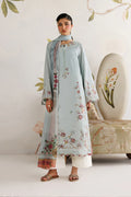 Iznik Embroidered Lawn suit UE-679